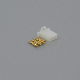 Sada konektoru Faston 2.8 mm, 3 póly - zásuvka (samice)